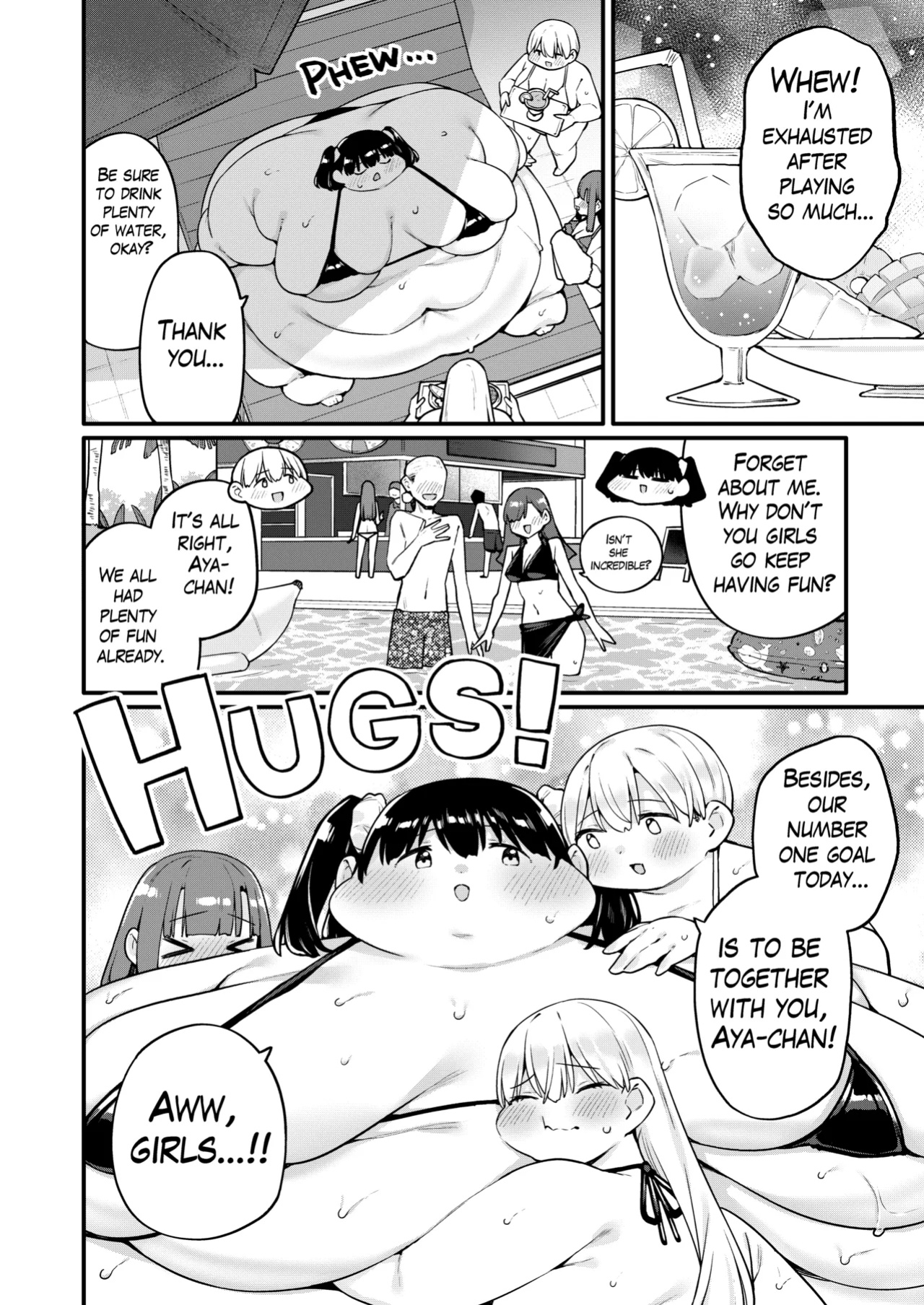 [fusa] Ayano's Weight Gain Diary: Dream! (Parts 1 + 2)
