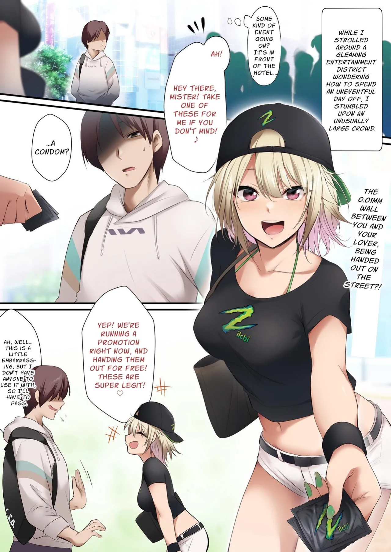[HELLTER SKELTER (kaiga)] Kyanpengāru de jissen o tameshi-chū! Nantsugai no ko to shitaidesu ka? | Trying out the campaign girl! Which girl would you like to be with? [Selcouth]