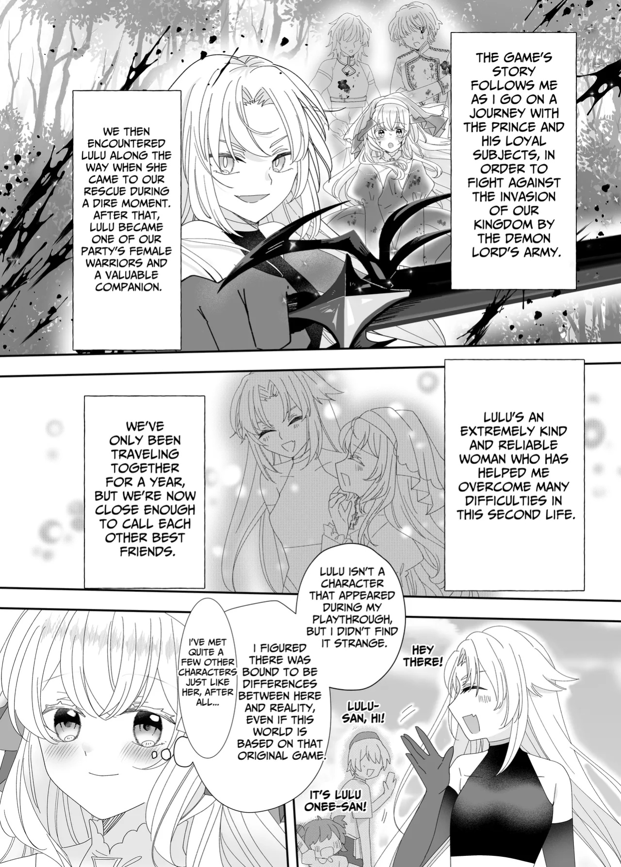 [Yuuyami Kiken Chitai (Sera Miyachi)] Tensei Cheat Seijo wa Les Inma ni Otosareru | Reincarnated Cheat Saintess Falls To A Lesbian Succubus [tsuyoshi]