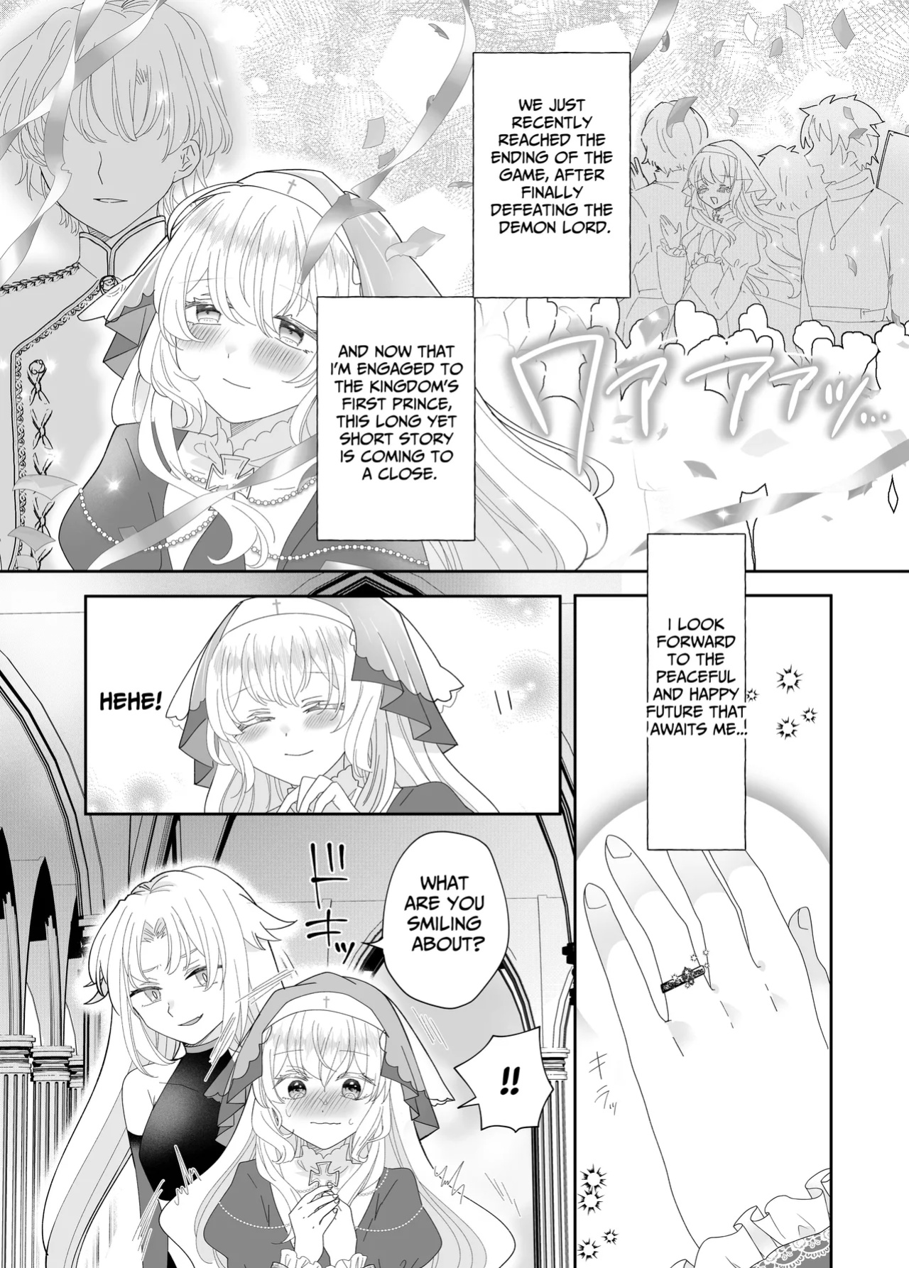 [Yuuyami Kiken Chitai (Sera Miyachi)] Tensei Cheat Seijo wa Les Inma ni Otosareru | Reincarnated Cheat Saintess Falls To A Lesbian Succubus [tsuyoshi]