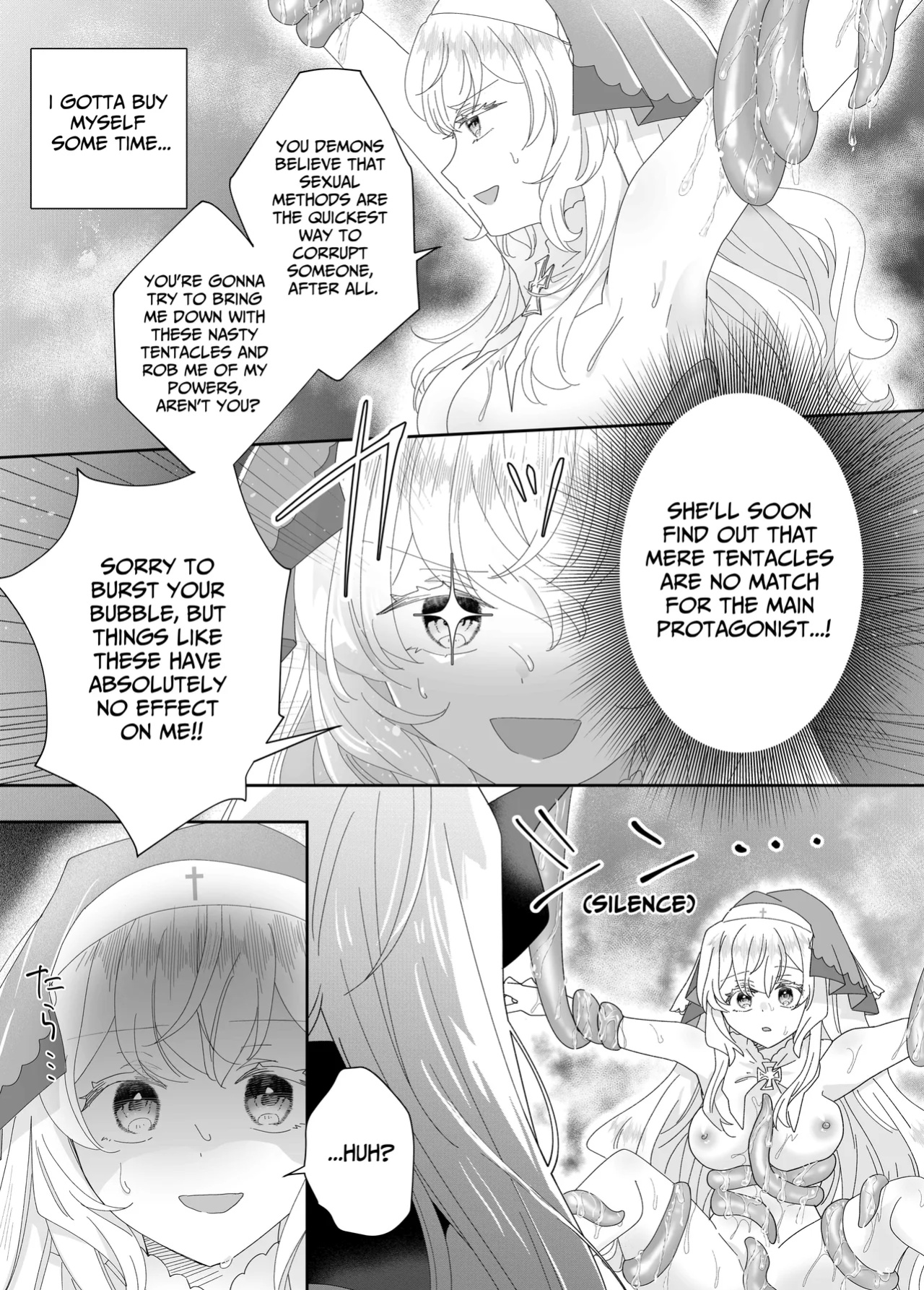 [Yuuyami Kiken Chitai (Sera Miyachi)] Tensei Cheat Seijo wa Les Inma ni Otosareru | Reincarnated Cheat Saintess Falls To A Lesbian Succubus [tsuyoshi]