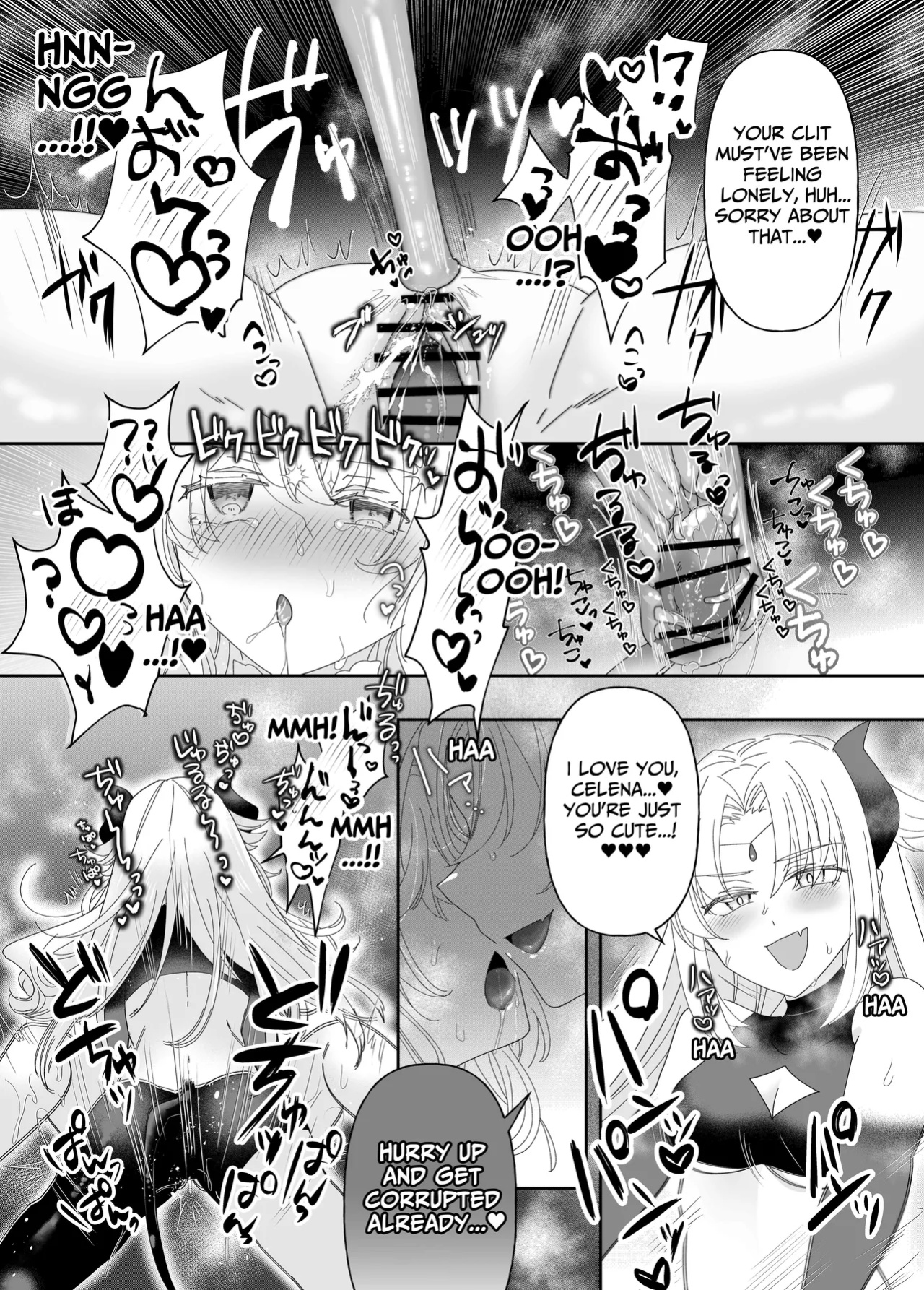 [Yuuyami Kiken Chitai (Sera Miyachi)] Tensei Cheat Seijo wa Les Inma ni Otosareru | Reincarnated Cheat Saintess Falls To A Lesbian Succubus [tsuyoshi]