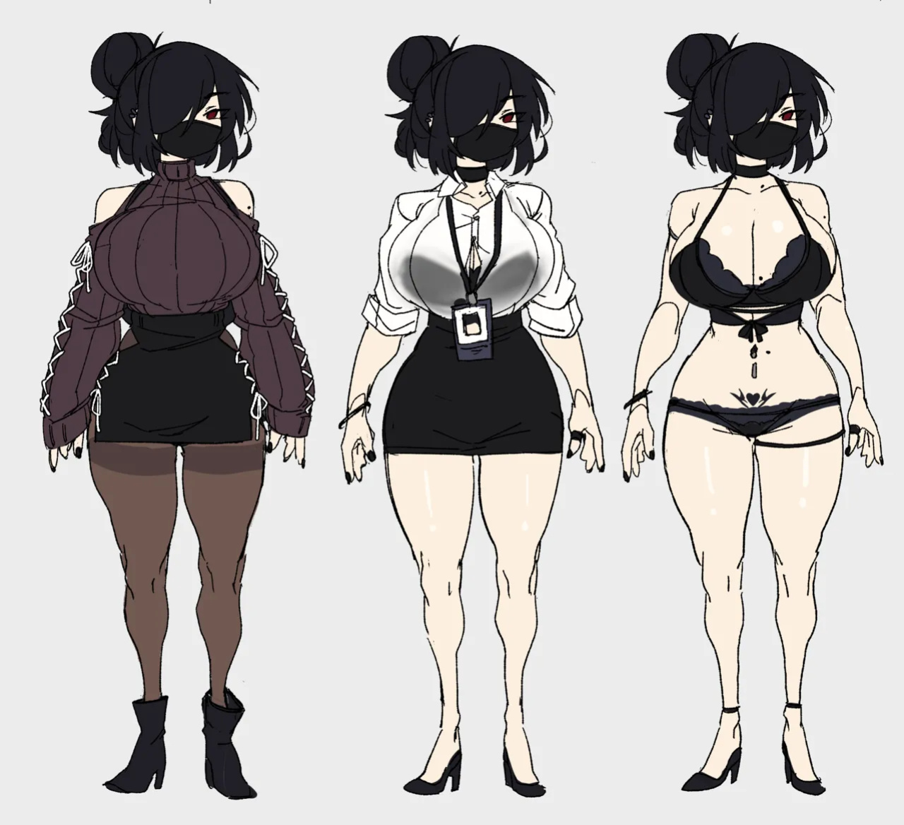 [various] Ana & OL (by Zanamaoria) (OC)