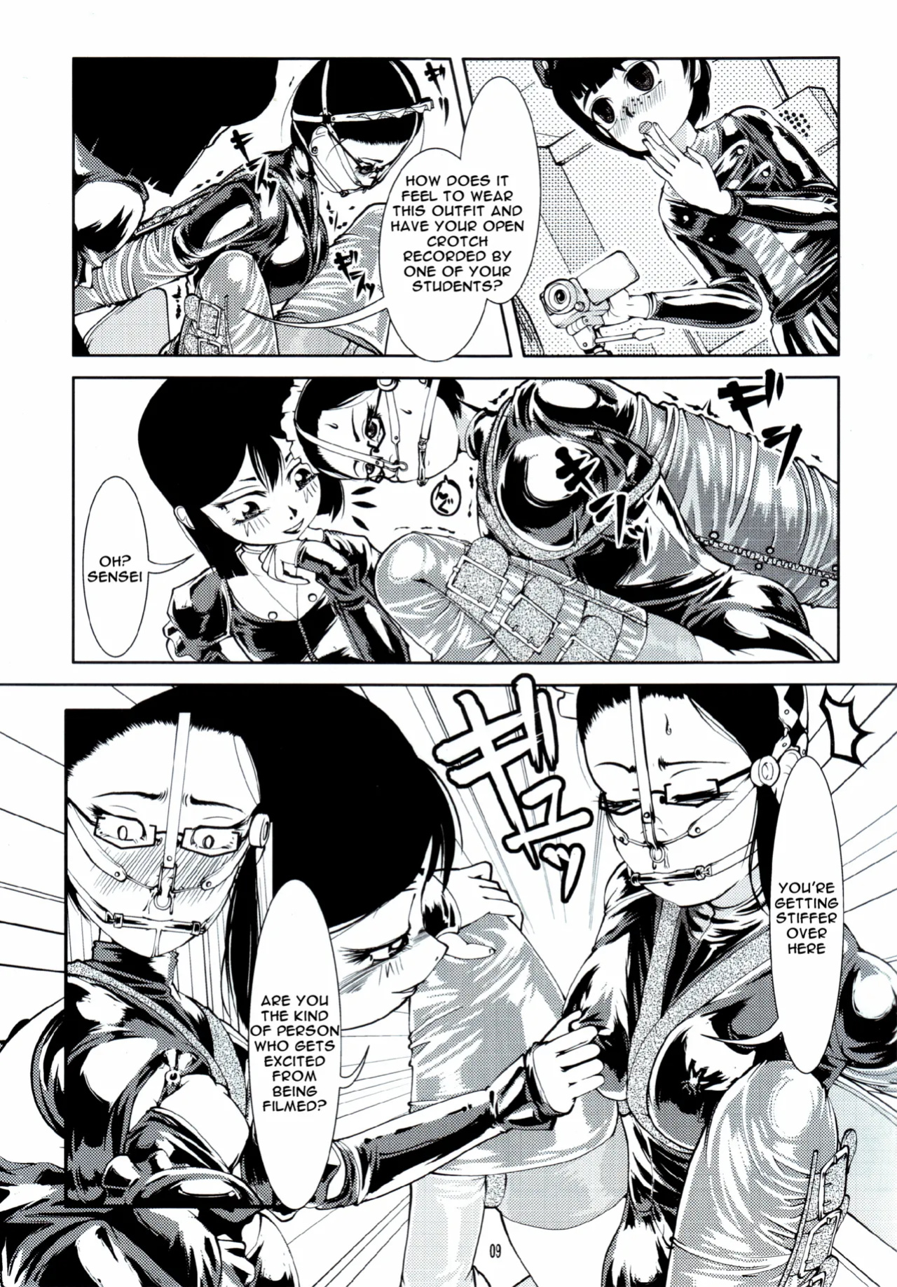 [Circle B.C.A. (Tsuno)] Fetish Academy [Moosh] [Scan]