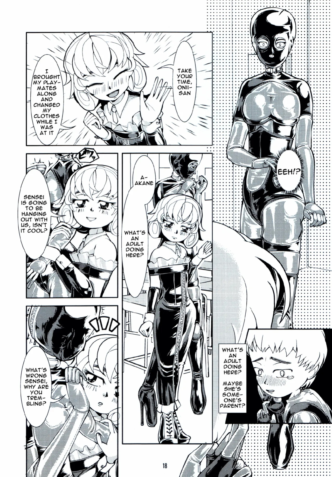 [Circle B.C.A. (Tsuno)] Fetish Academy [Moosh] [Scan]