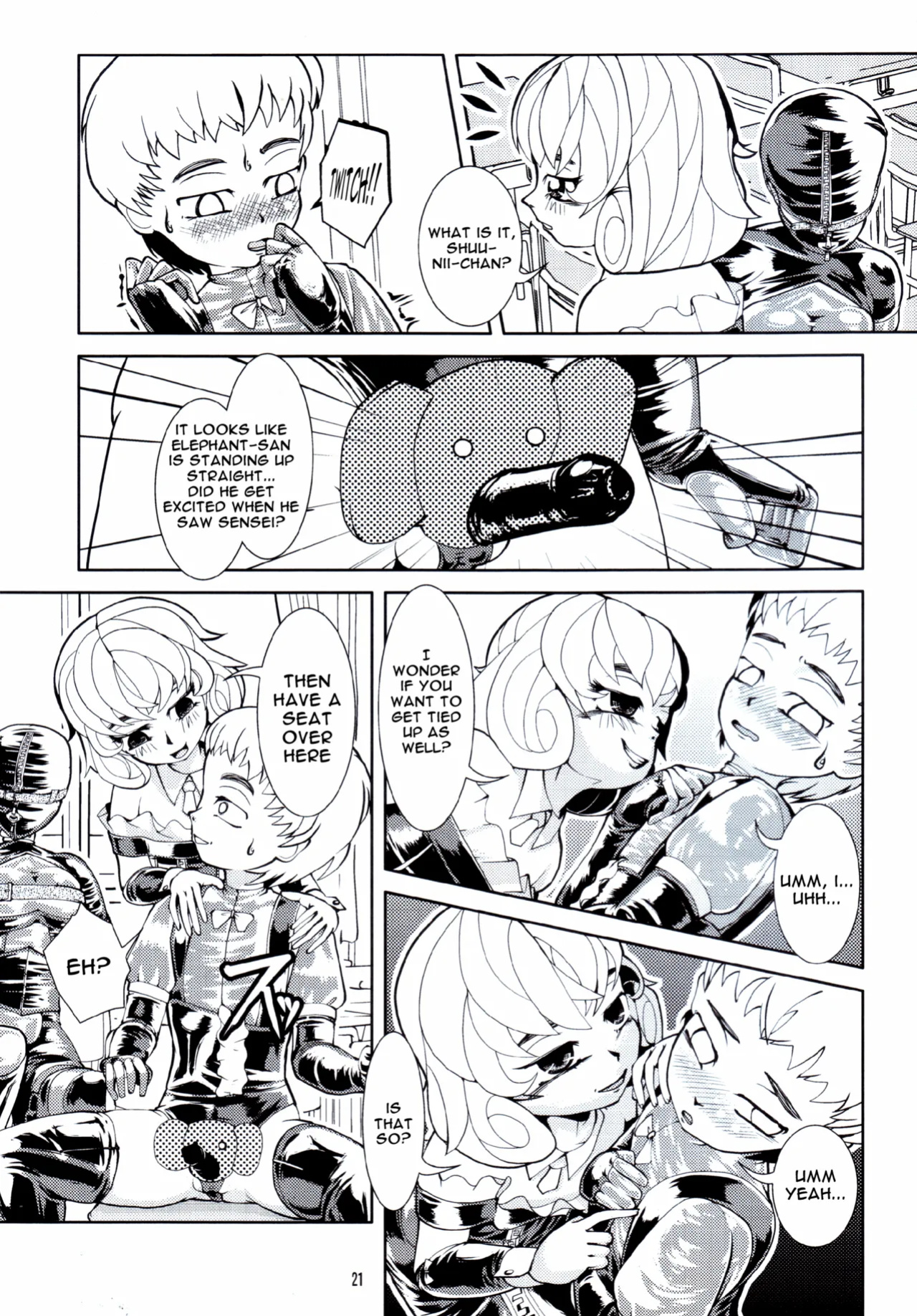 [Circle B.C.A. (Tsuno)] Fetish Academy [Moosh] [Scan]