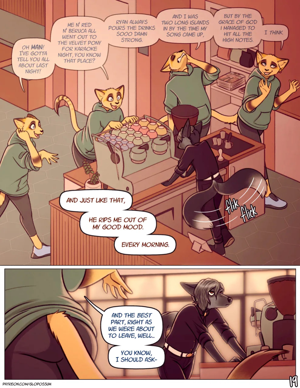 [Glopossum] The Common Grounds (Incomplete)