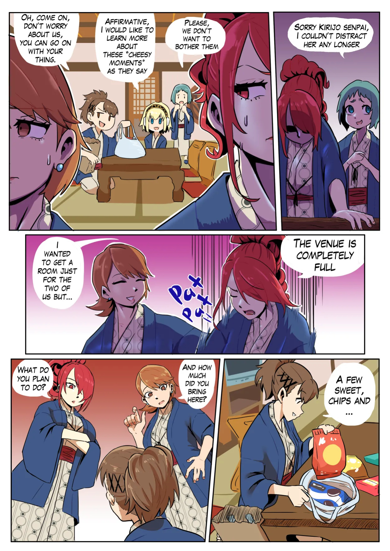 [Uka-TO Studios (Ukaya Masaru)] Lesbian School Trip (Persona 3 Portable)