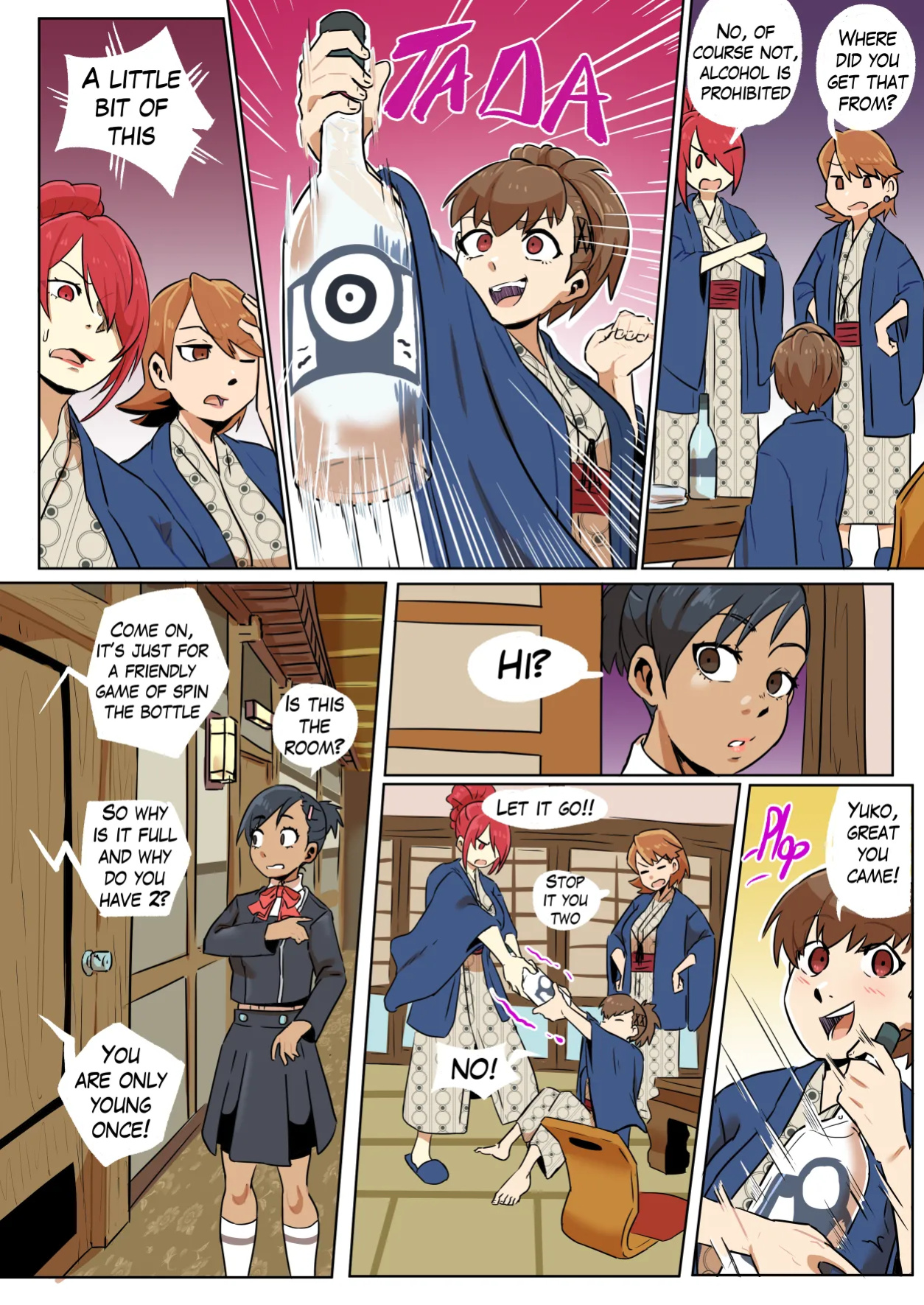 [Uka-TO Studios (Ukaya Masaru)] Lesbian School Trip (Persona 3 Portable)