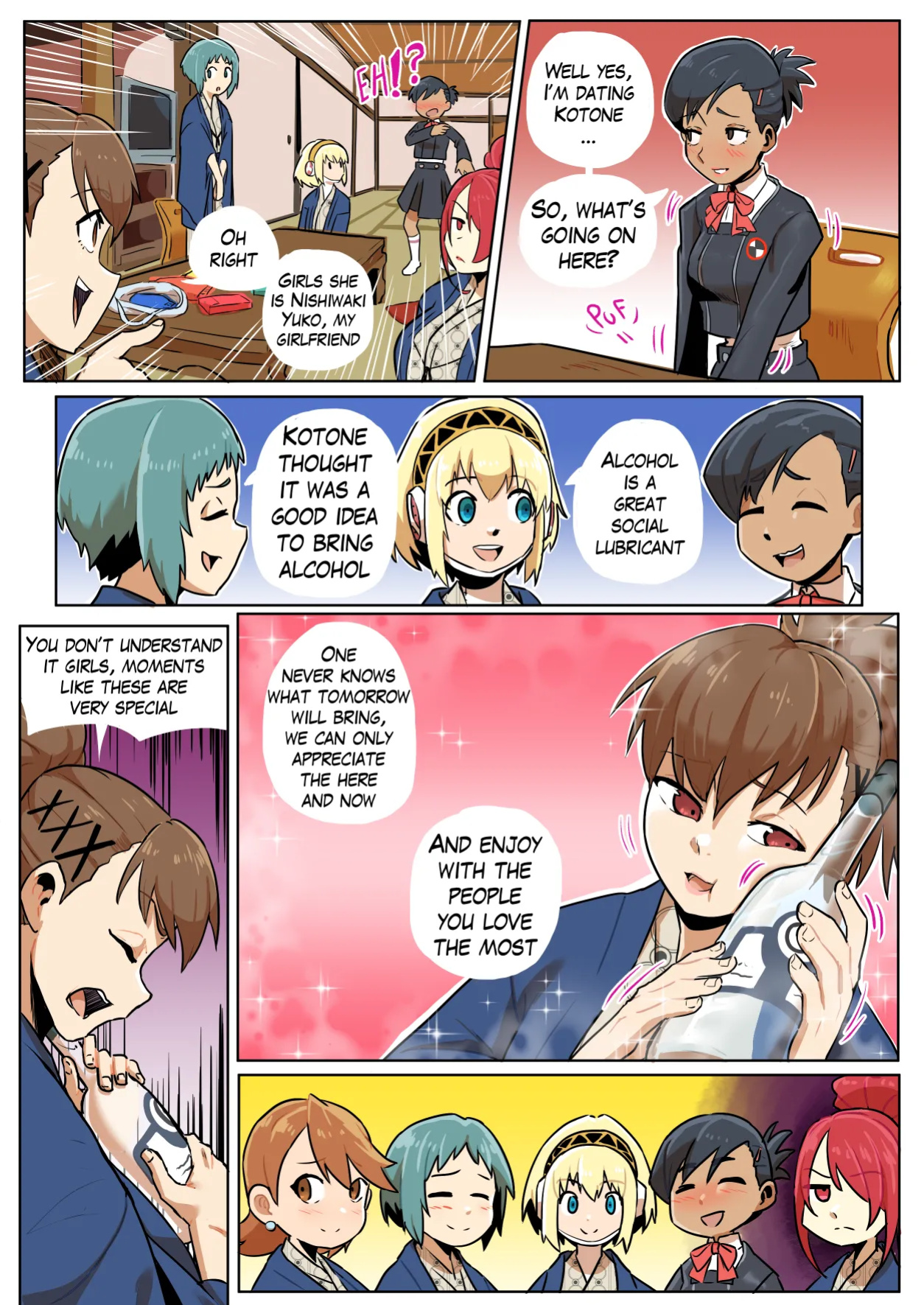 [Uka-TO Studios (Ukaya Masaru)] Lesbian School Trip (Persona 3 Portable)
