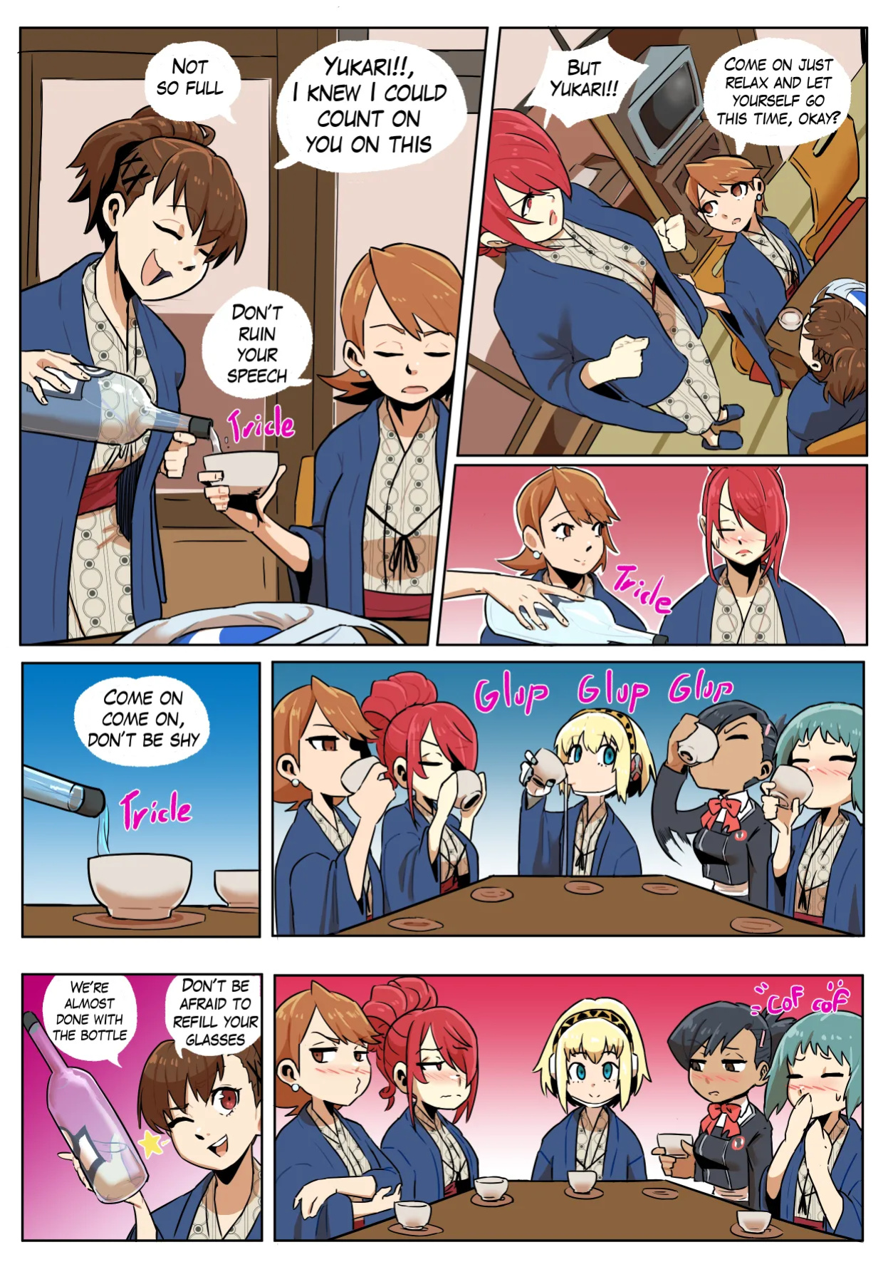 [Uka-TO Studios (Ukaya Masaru)] Lesbian School Trip (Persona 3 Portable)