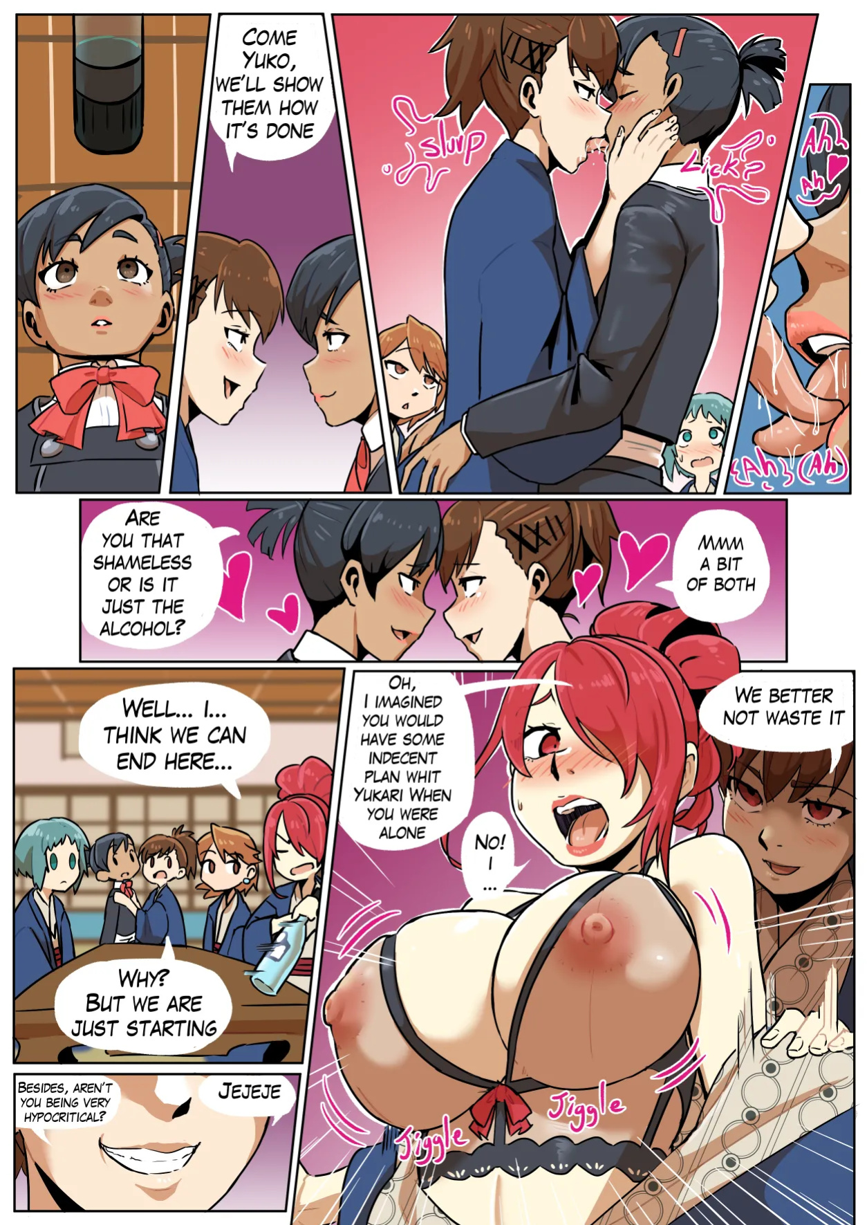 [Uka-TO Studios (Ukaya Masaru)] Lesbian School Trip (Persona 3 Portable)