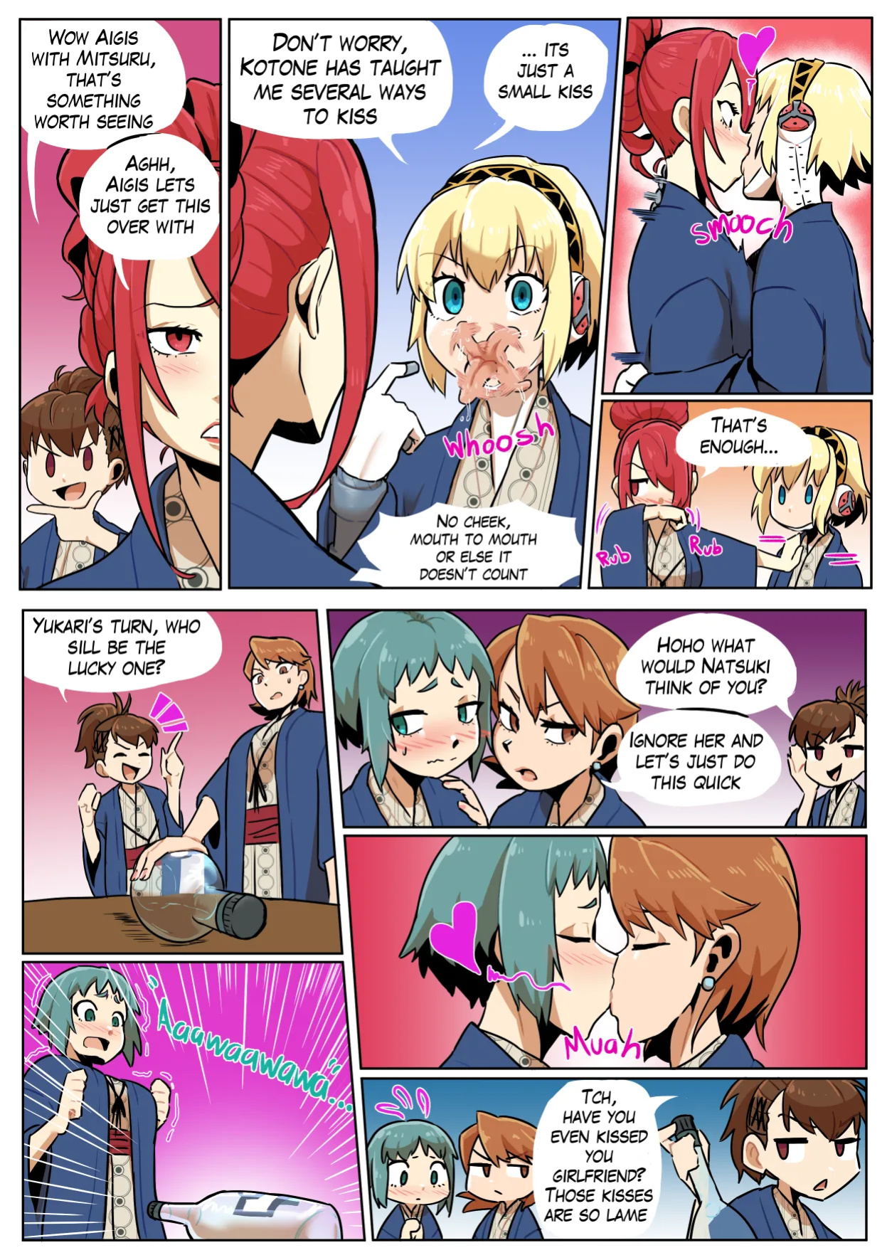 [Uka-TO Studios (Ukaya Masaru)] Lesbian School Trip (Persona 3 Portable)