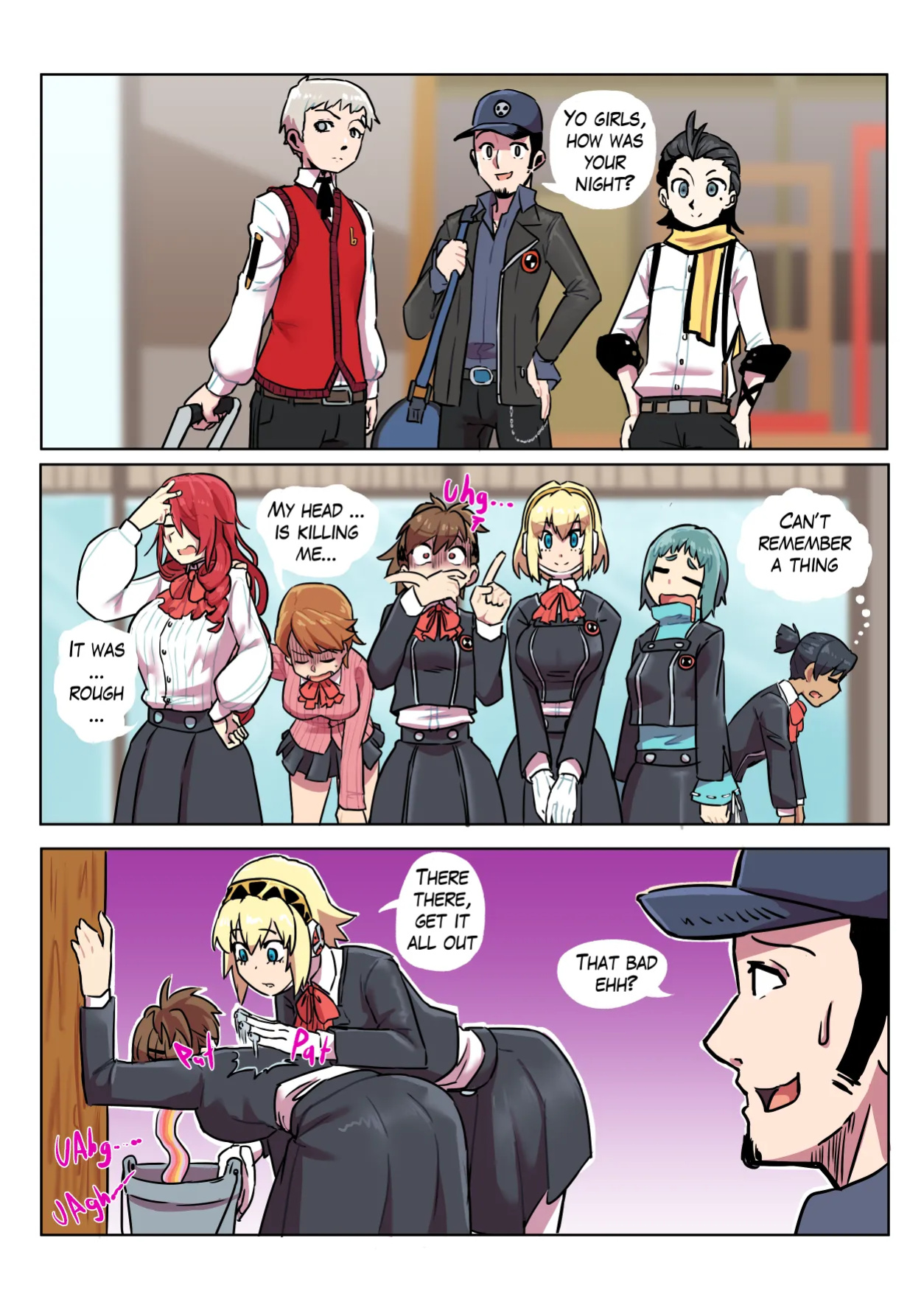 [Uka-TO Studios (Ukaya Masaru)] Lesbian School Trip (Persona 3 Portable)