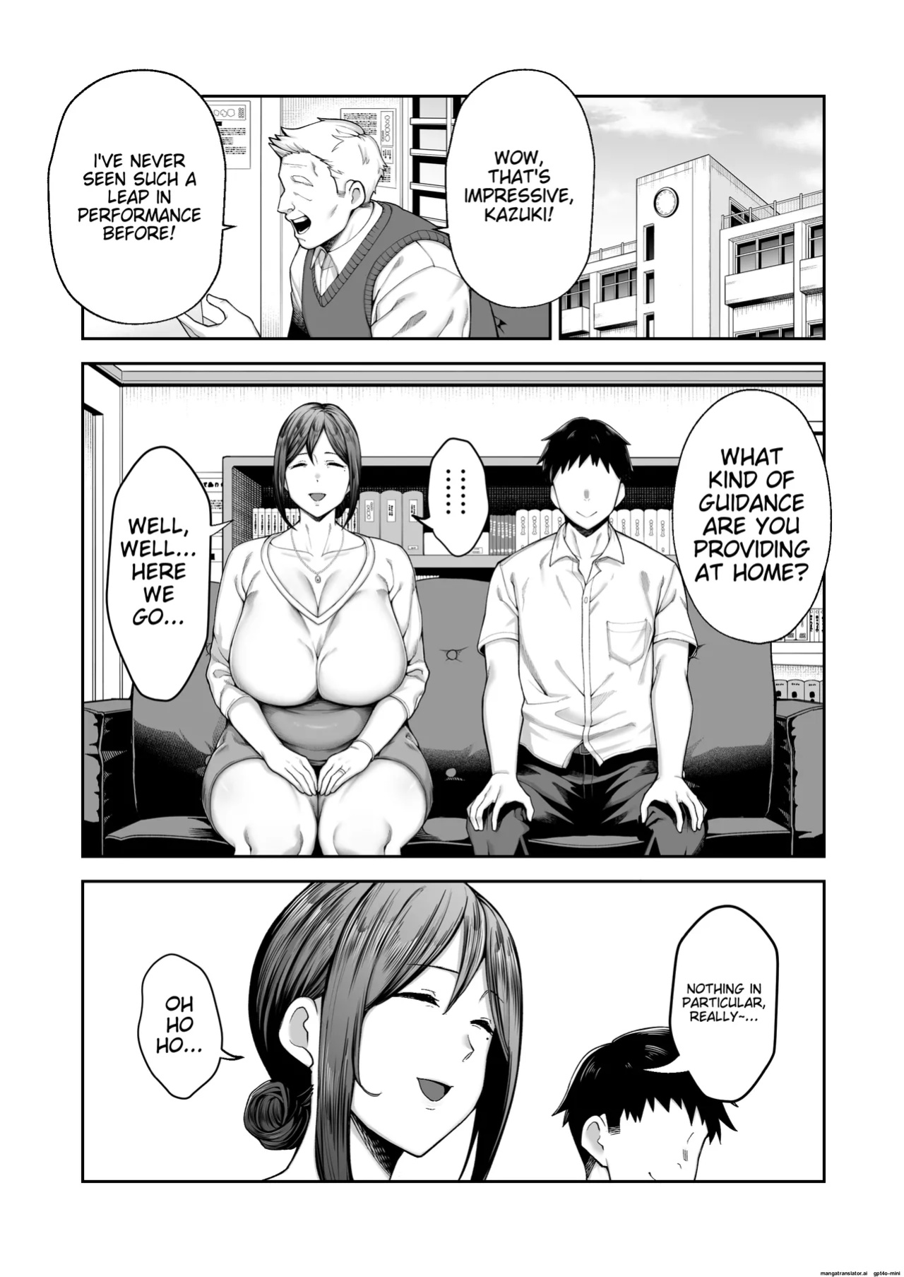 Mother and Child Manga (Miyuki II) Machine-Translated