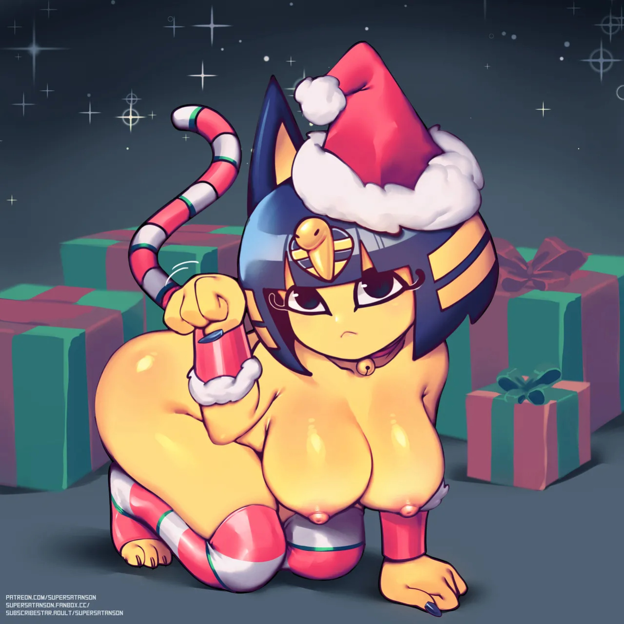 [Supersatanson] Ankha for Christmas (Animal Crossing)