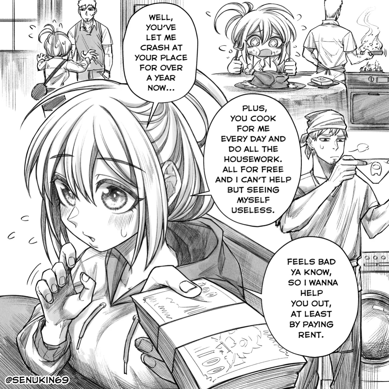 [Senukin] My friend's AnlyFons #1-2
