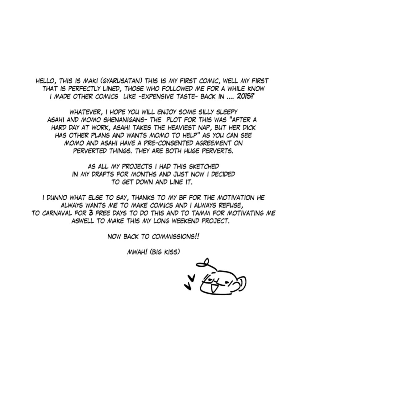Gyarusatan - Asa Momo comic