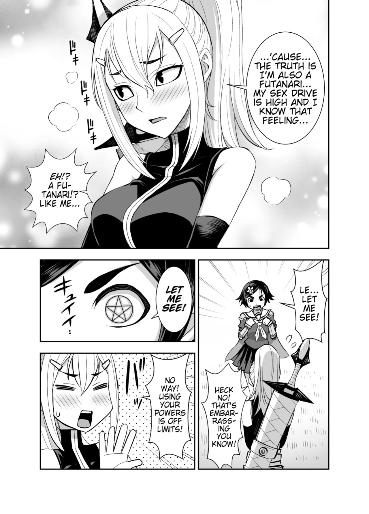 [Akumenari (Bonnari)] Isekai Futanari Tensei 3 | Isekai Futanari Reincarnation (Pangean)