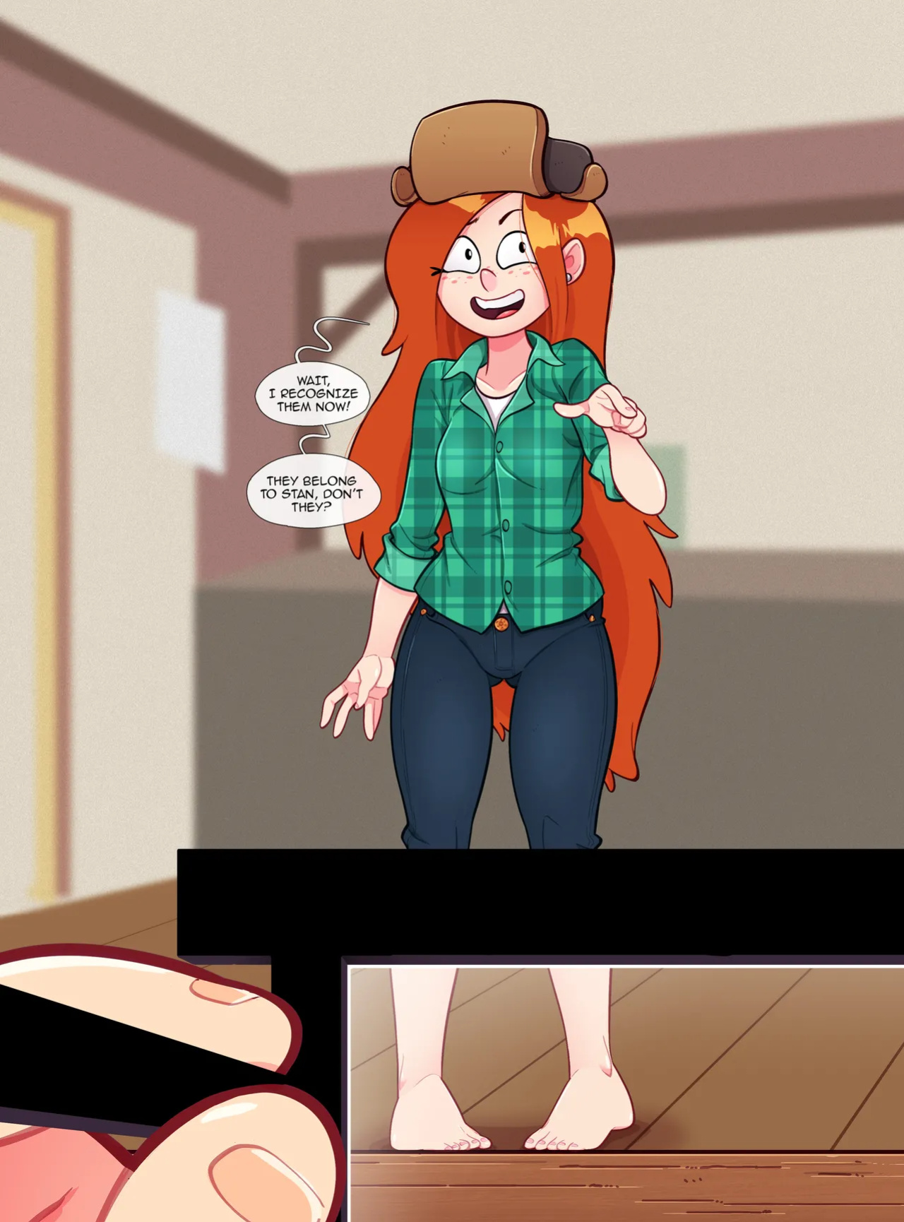 [Enf-Lover] WENDY Changing + Glasses (Gravity Falls)