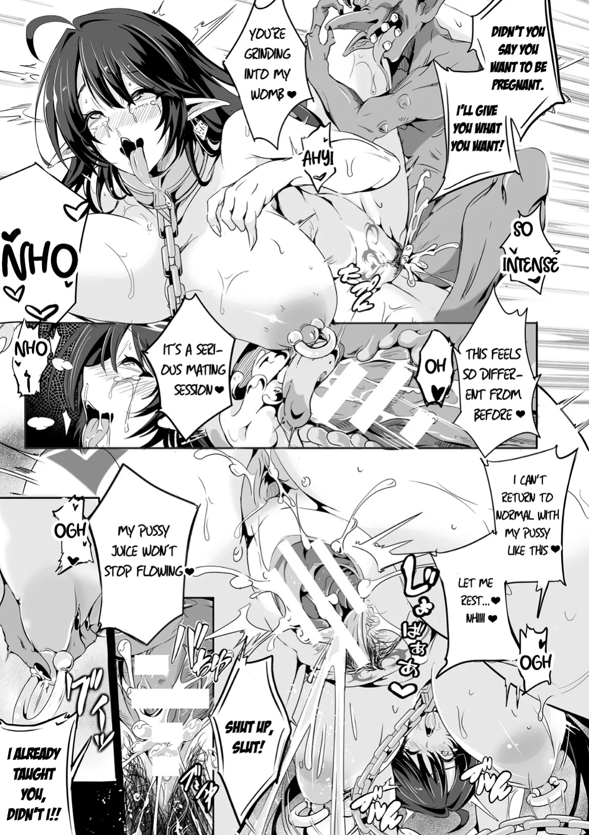 [Kakakaka] Female Elves of the Goblin Country Side Story | Kooni no Kuni no Mesu Elf Bangaihen (Kukkoro Heroines Vol. 40) [Aishi21]