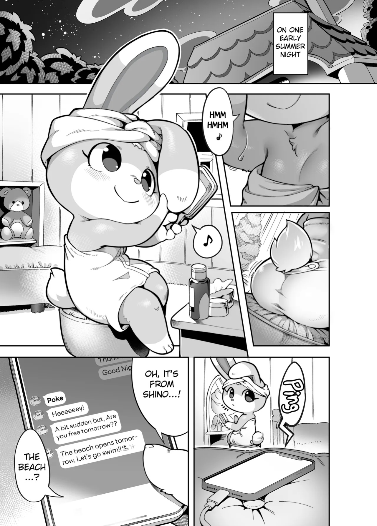 [Tamanokoshi (Tamanosuke)] Speaking about the Beach, Wouldn't You Rather Do It Ouside (Animal Crossing)