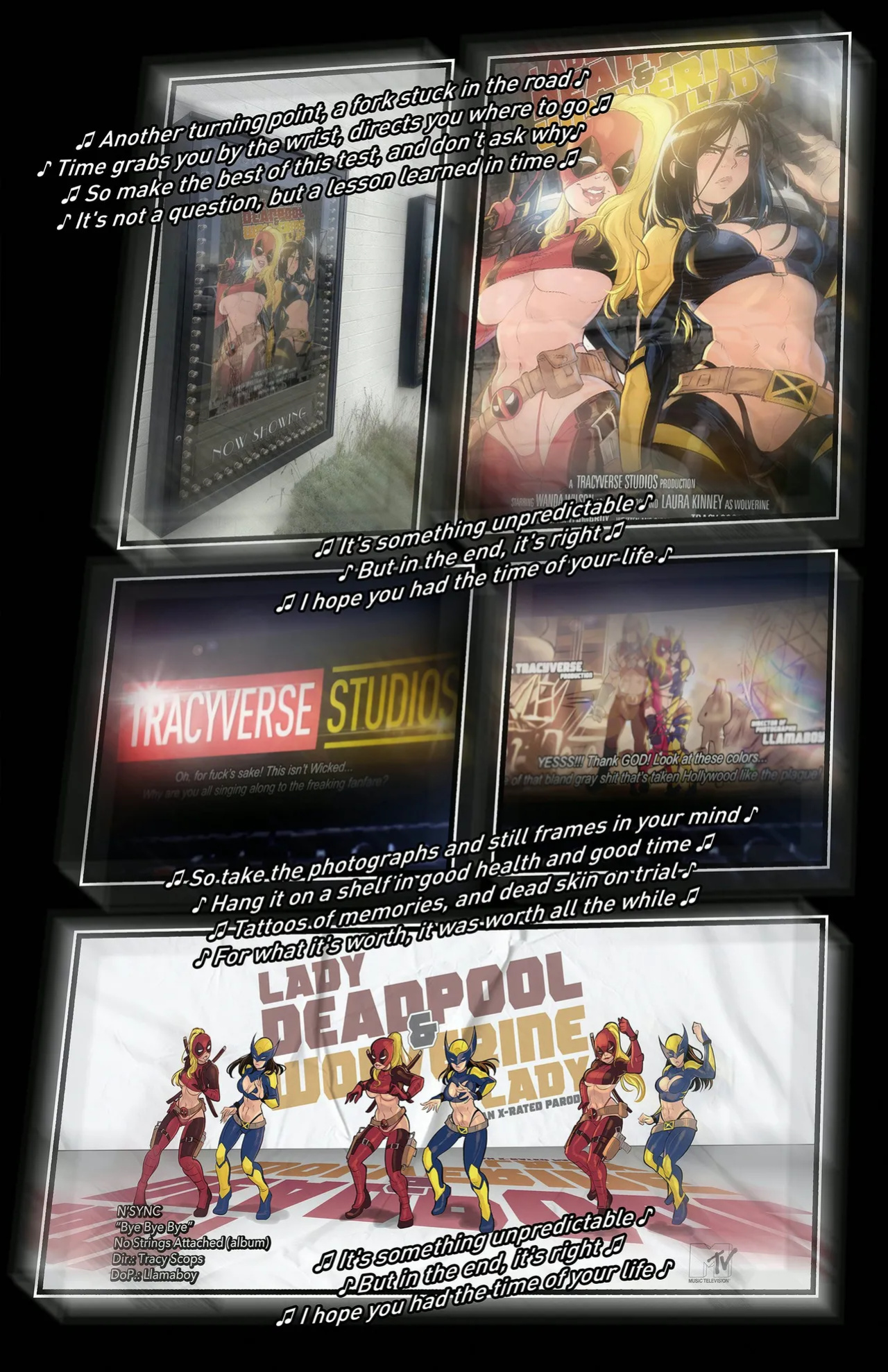 (Tracy Scops) - Lady Deadpool and Wolverine Lady(llamaboy)