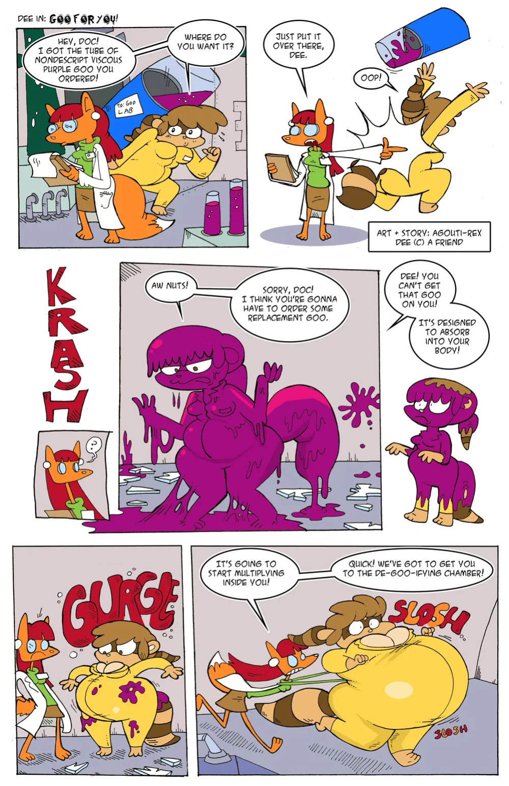 [Agouti-Rex] Dee in Distress