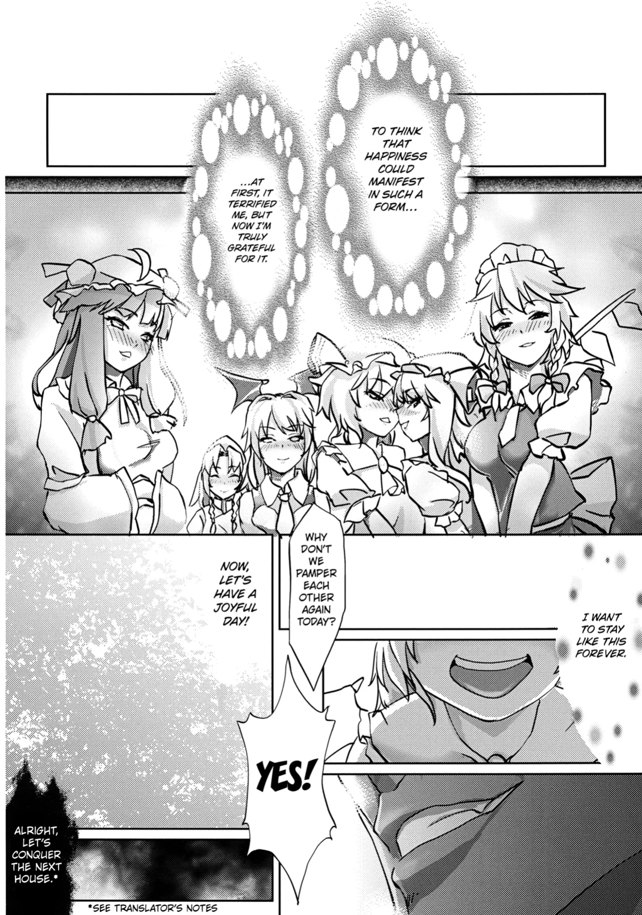 (Reitaisai 9) [Senkou Campanella (Haruhina Murasaki)] Koumakan Kouryaku Sakusen Nanokakan - Kanketsuhen [Kuraudo]