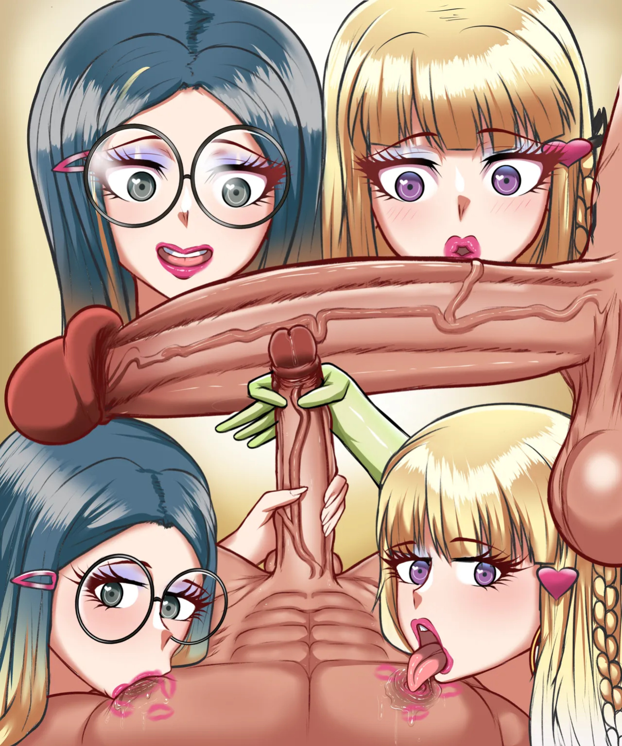 [AMRAK ARTS] TSUMUGI x KYOKO [ GYARU ] (Danganronpa)