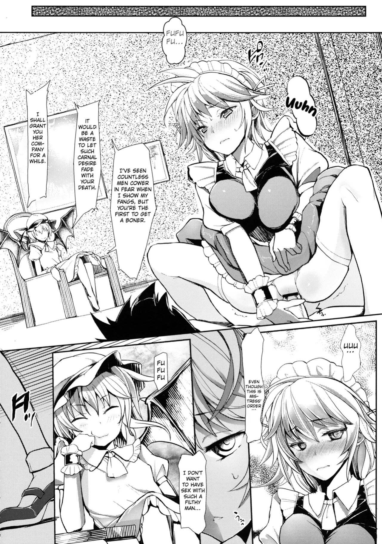 (Reitaisai 10) [Senkou Campanella (Haruhina Murasaki)] Gensoukyou Kouryaku Sakusen - Sakuya, Remilia, Flandre [Kuraudo]
