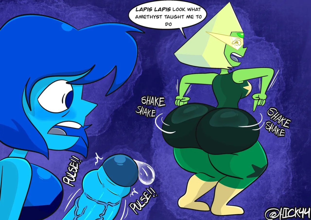 [Hick44NSFW] Lapis Lazuli x Peridot (Steven Universe)