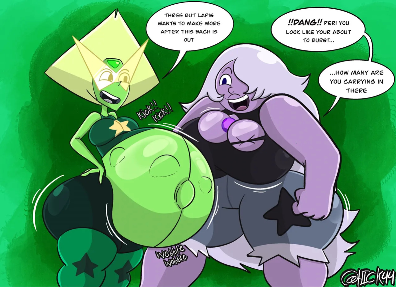 [Hick44NSFW] Lapis Lazuli x Peridot (Steven Universe)