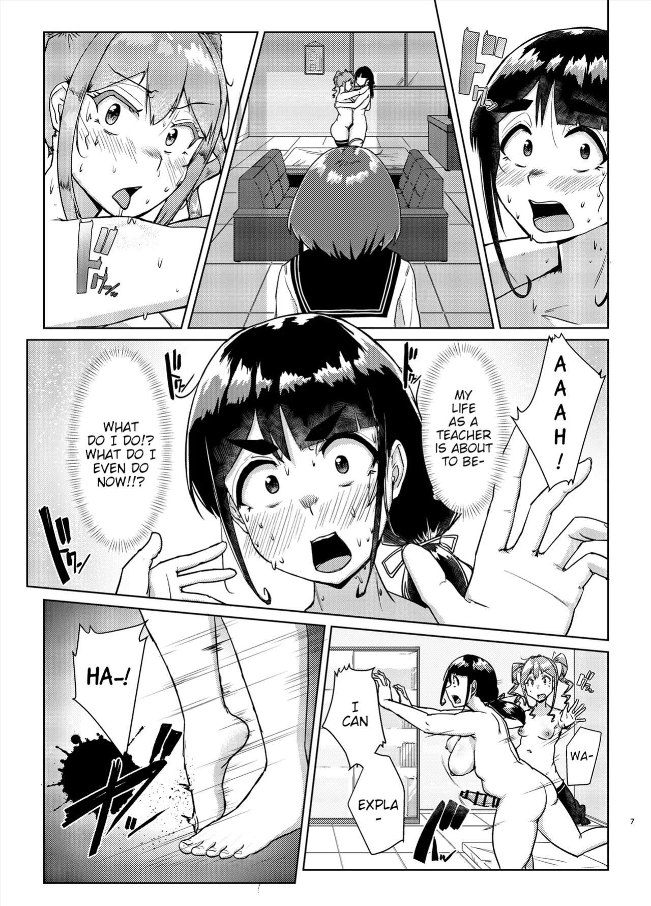 [Auroramix (Shigekix)] [TL: Poranya] Sensei no Ochinchin, Watakushi ni Bussashite Kudasaimashi! 2 | I Want You to Plow Me With Your Dick, Sensei! Part 2
