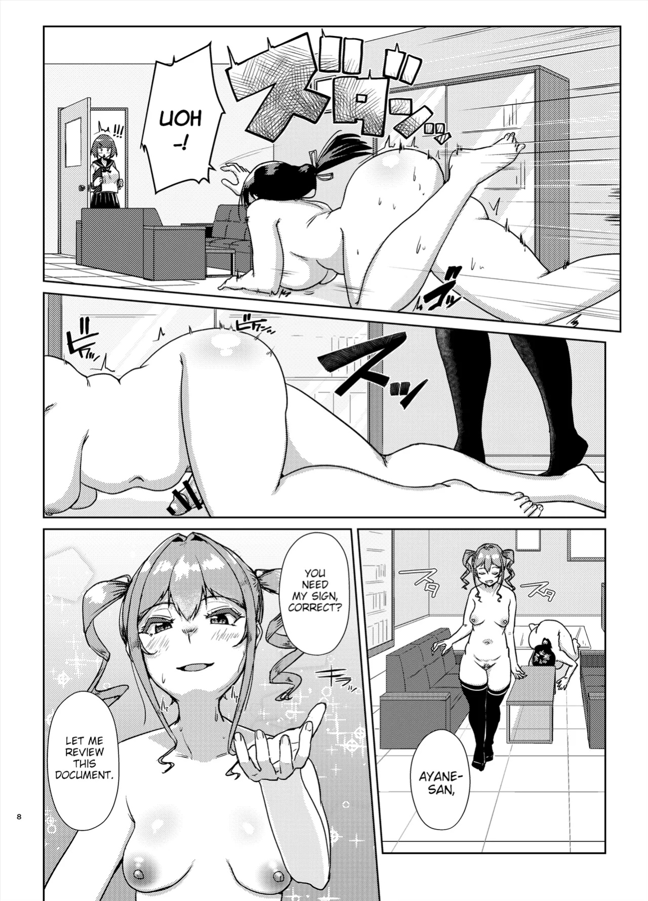 [Auroramix (Shigekix)] [TL: Poranya] Sensei no Ochinchin, Watakushi ni Bussashite Kudasaimashi! 2 | I Want You to Plow Me With Your Dick, Sensei! Part 2