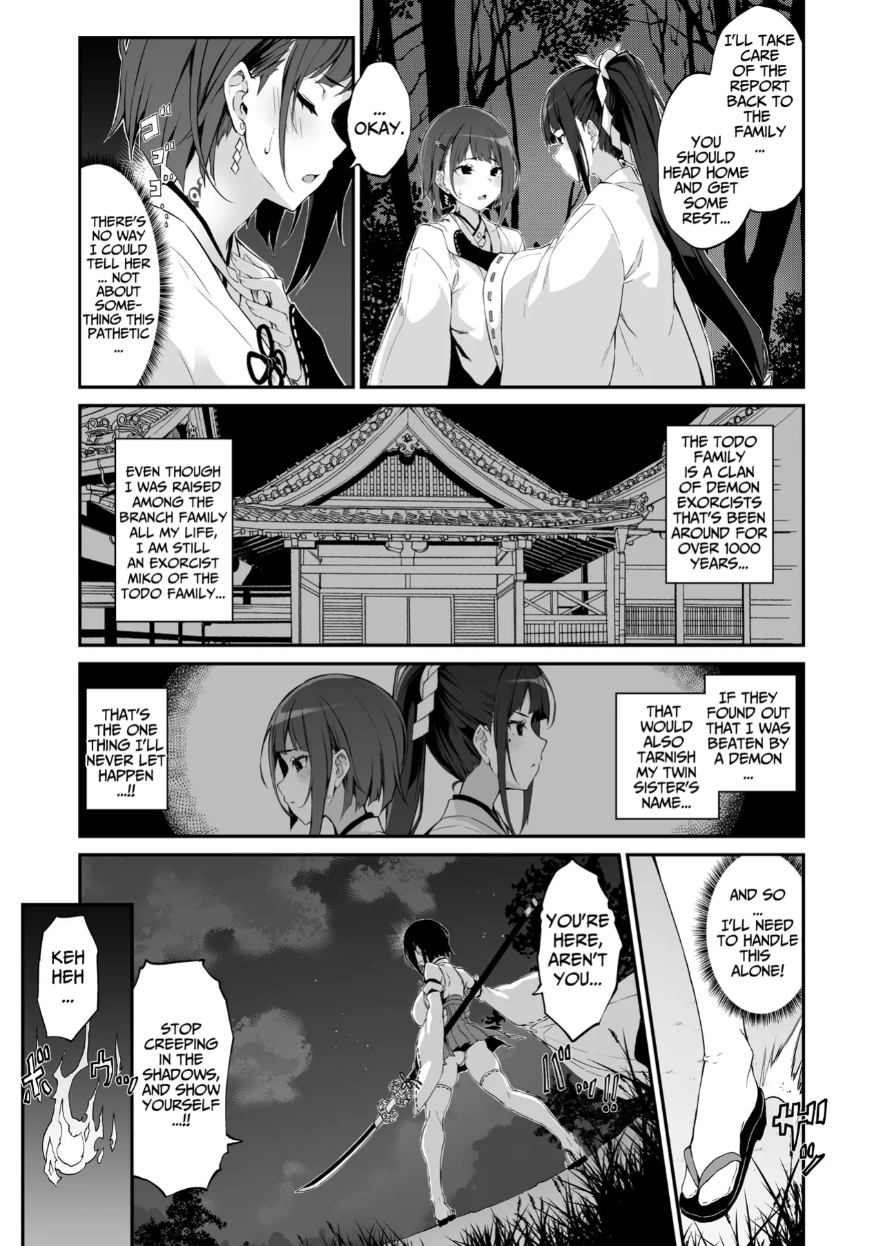 [Handful☆Happiness! (Nanahara Fuyuki)] The Battle Shrine Maidens of Humiliating Servility