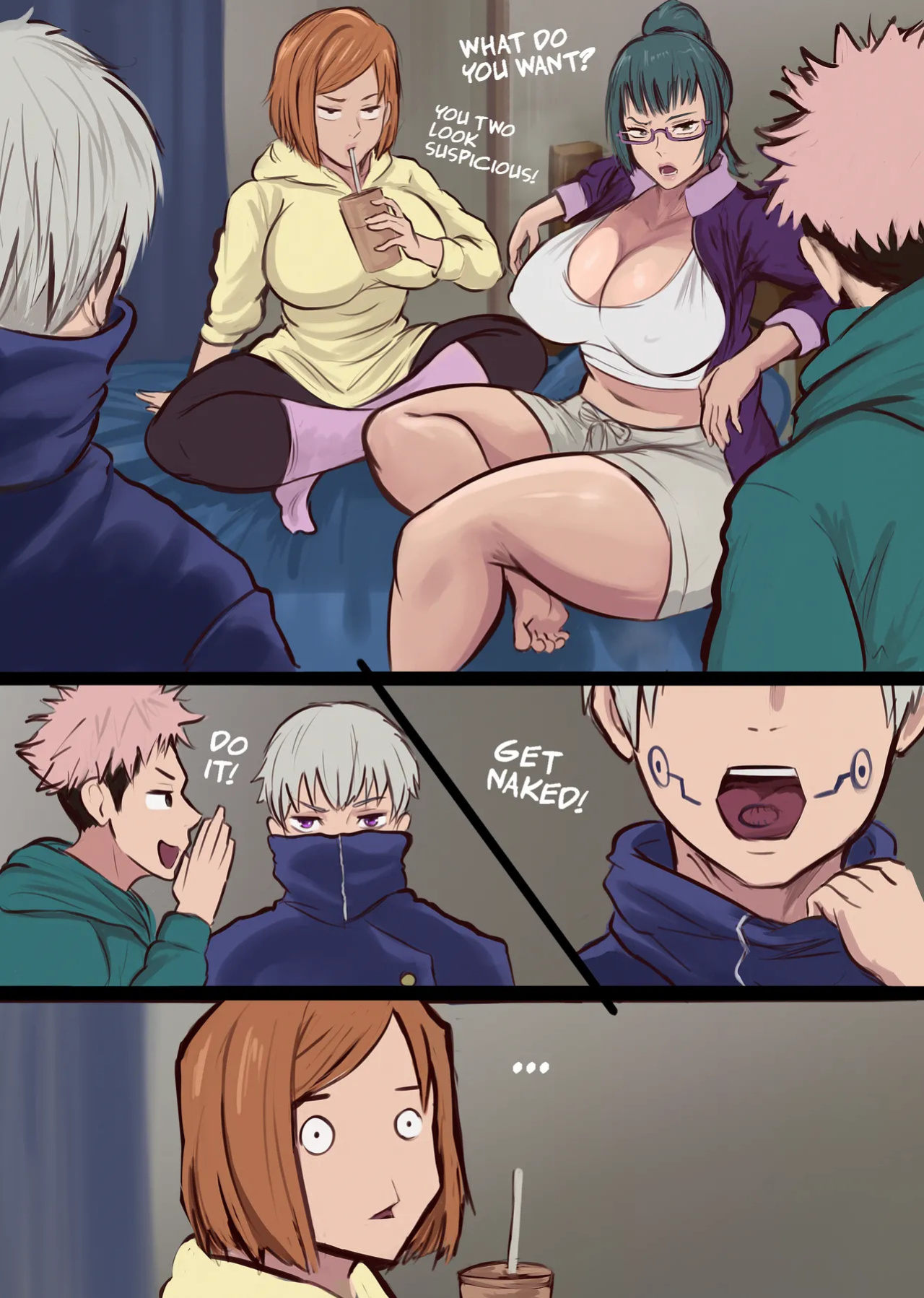 [Arachnart] Maki Zenin x Nobara comic (Jujutsu Kaisen)