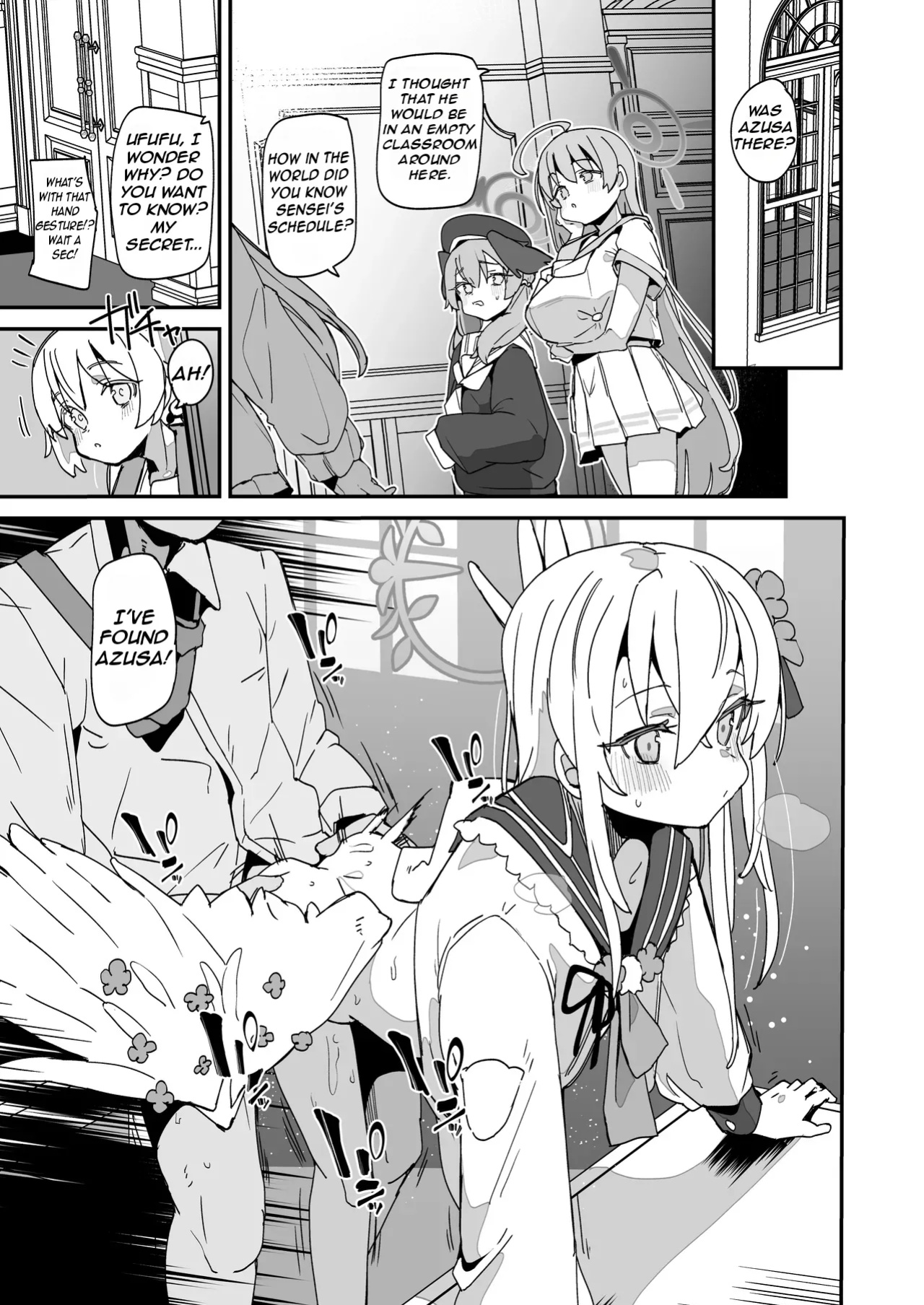 [Rabbit's Foot (maze*)] AZUSA Sukebe Book (Blue Archive) (N.B.C.J.B SCANS)