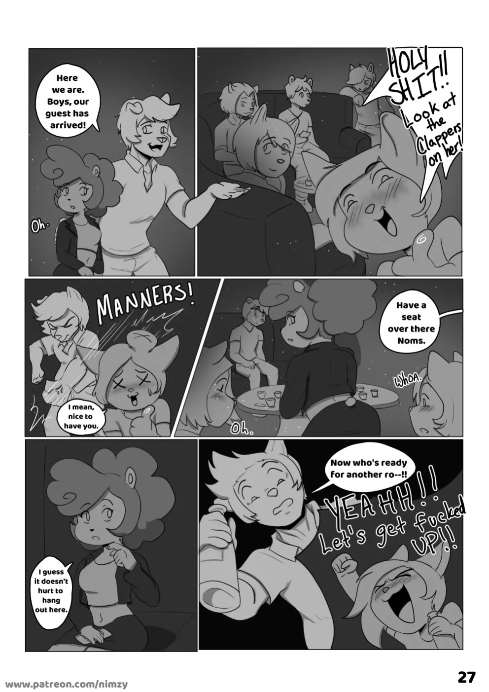 [Nimzy (NomDelights/NimzyNomz)] Heartstring Player: Chapter 1 - Party Hard