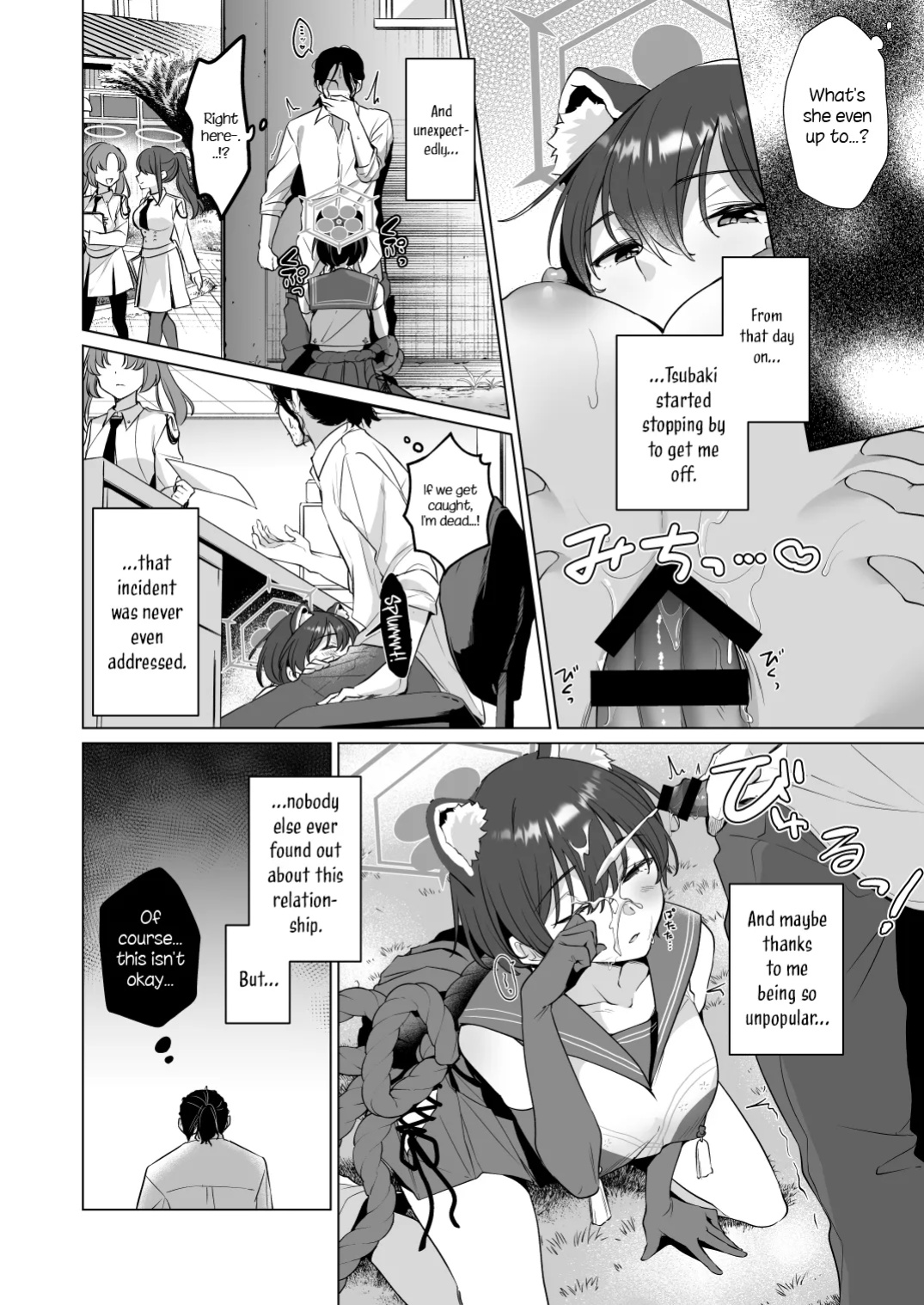 [Home Not Found (snhr, Fudisen)] Hontoni Watashi ga Neteru to Omotta? | Did You Really Think I Was Asleep? (Blue Archive)