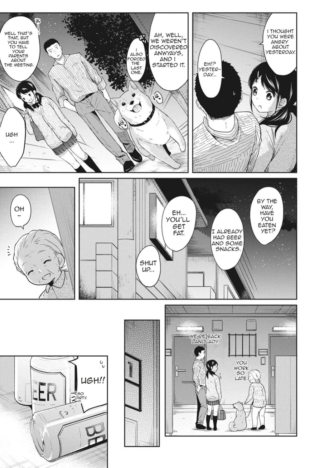 [Fumitsuki Sou] 1LDK+JK Ikinari Doukyo? Mitchaku!? Hatsu Ecchi!!? Ch. 1-52 [Comfy Pillow Scans & 1 2 Translations]