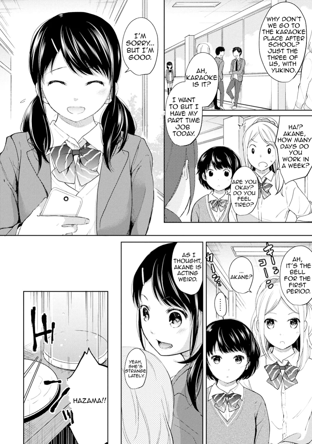 [Fumitsuki Sou] 1LDK+JK Ikinari Doukyo? Mitchaku!? Hatsu Ecchi!!? Ch. 1-52 [Comfy Pillow Scans & 1 2 Translations]