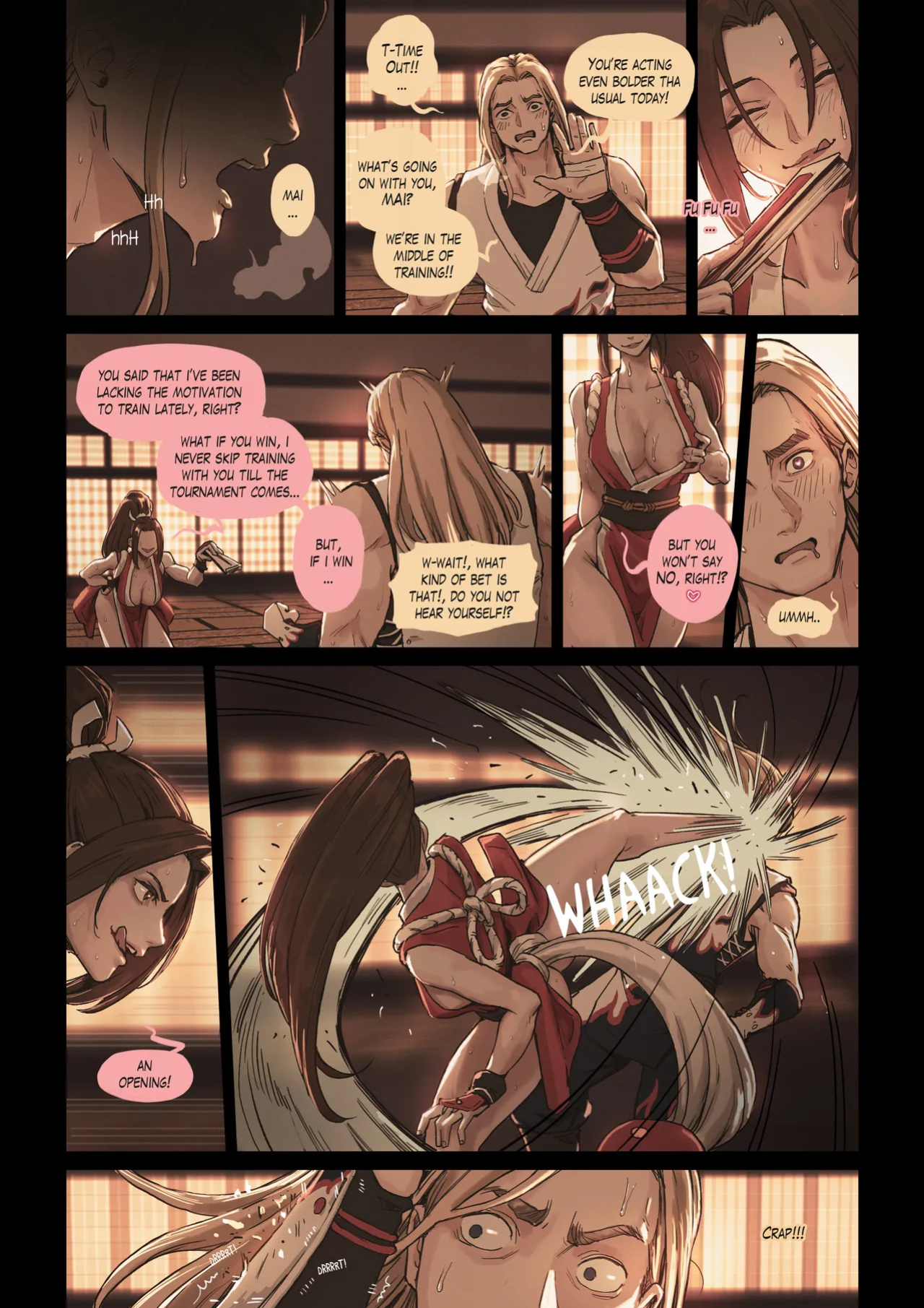 [TSFSingularity (CunCyun)] Hot Swapped! (Fatal Fury/KoF)
