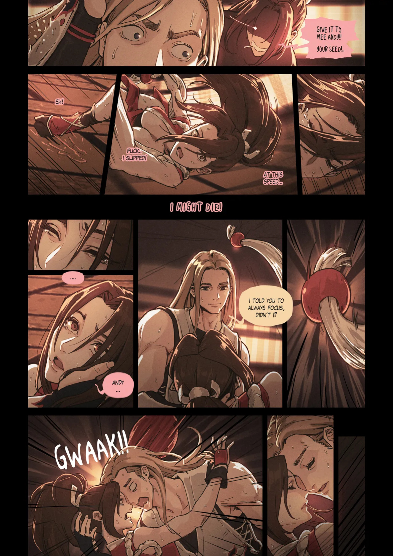 [TSFSingularity (CunCyun)] Hot Swapped! (Fatal Fury/KoF)