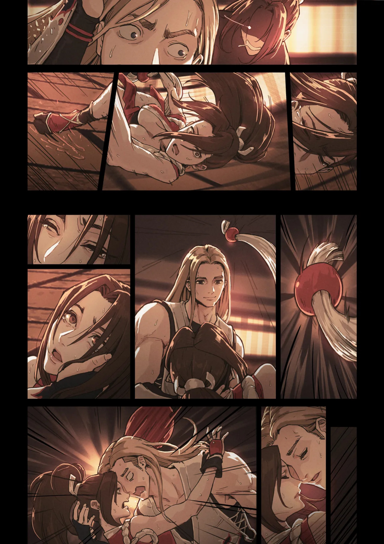 [TSFSingularity (CunCyun)] Hot Swapped! (Fatal Fury/KoF)