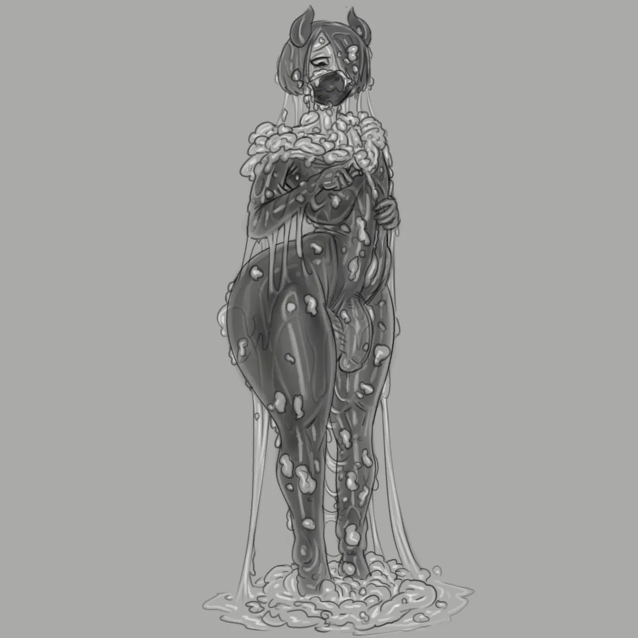 [SaltyChocolate] Splicer Latex Commission