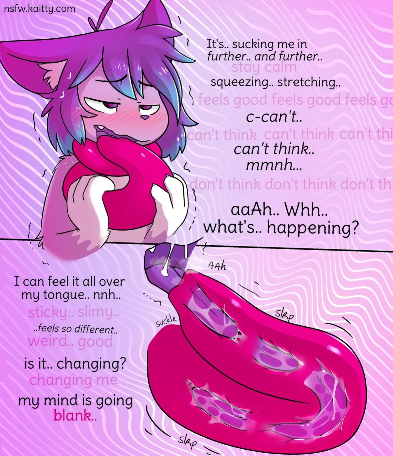 [KaittyCat] Tentacle Scarf Comic