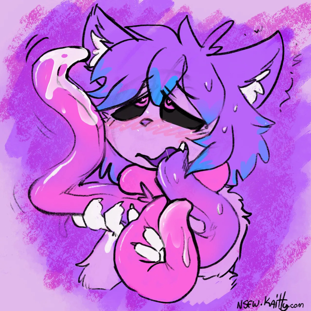 [KaittyCat] Tentacle Scarf Comic