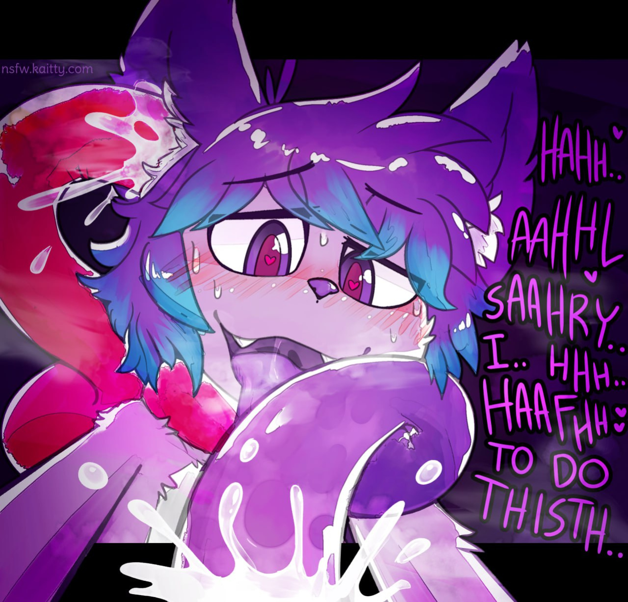 [KaittyCat] Tentacle Scarf Comic