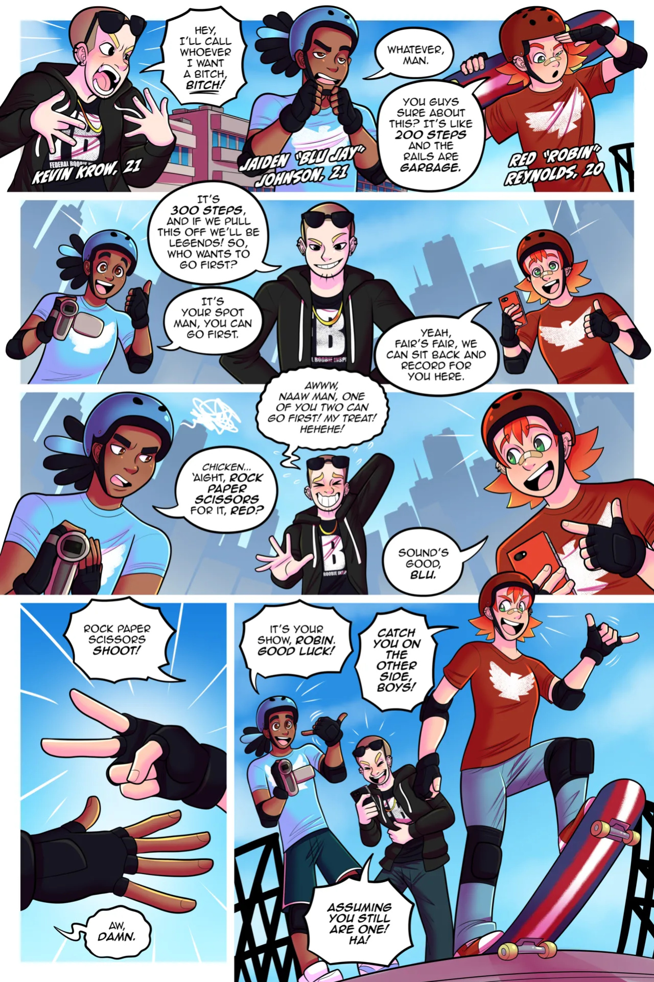 [TheTransformistress] He Was A Skater Girl!